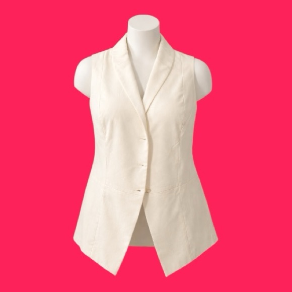 Torrid White Vest for Women - Picture 8 of 8